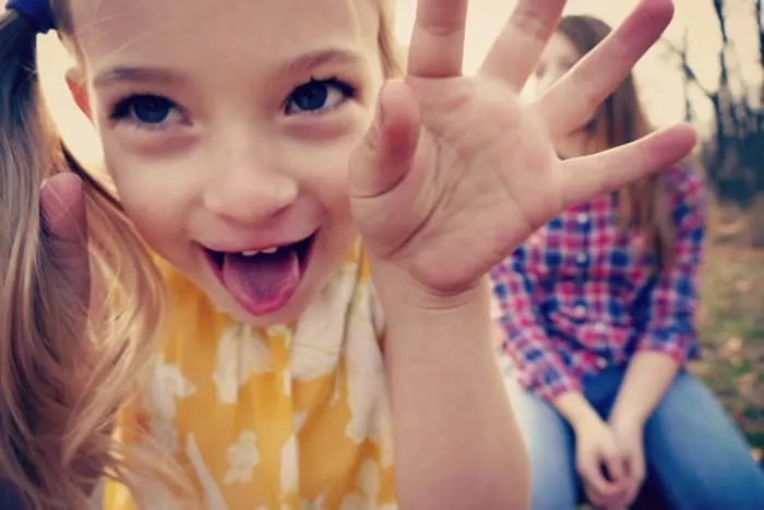 be silly taking family photos tip go pro