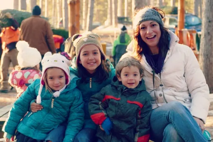 family fun christmas time tree cutting event hoilday mn blog 2014