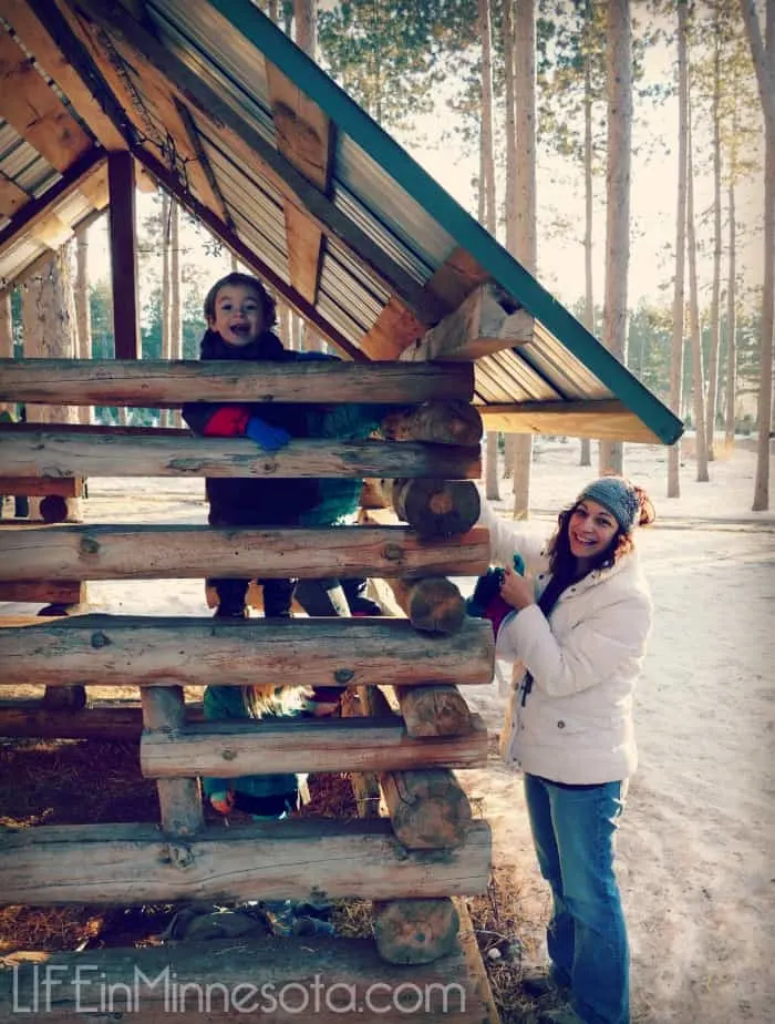 tree log kid cabin house diy cool easy ideas life in minnesota blog 2014