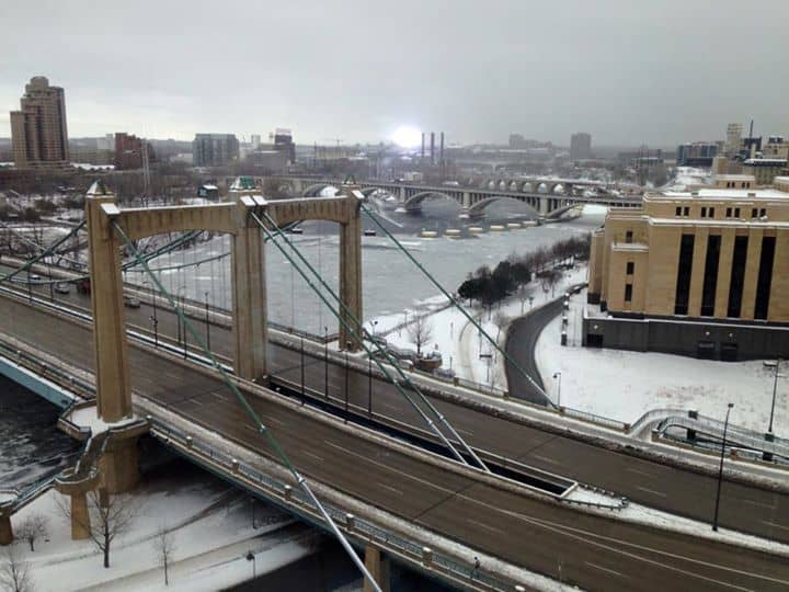 Shared By: Bruce Bauman Winter in the city!!