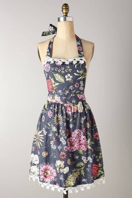 Butterfly Field Apron anthropologie mother's day gift guide baking mom 2015 ideas best