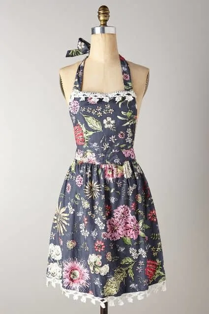 Butterfly Field Apron anthropologie mother's day gift guide baking mom 2015 ideas best