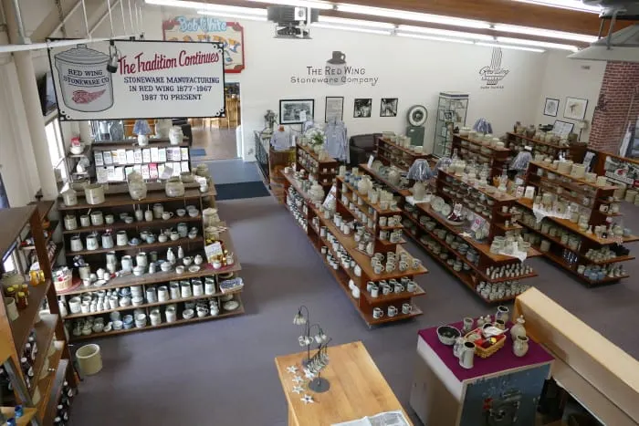 red wing pottery and stoneware store mn