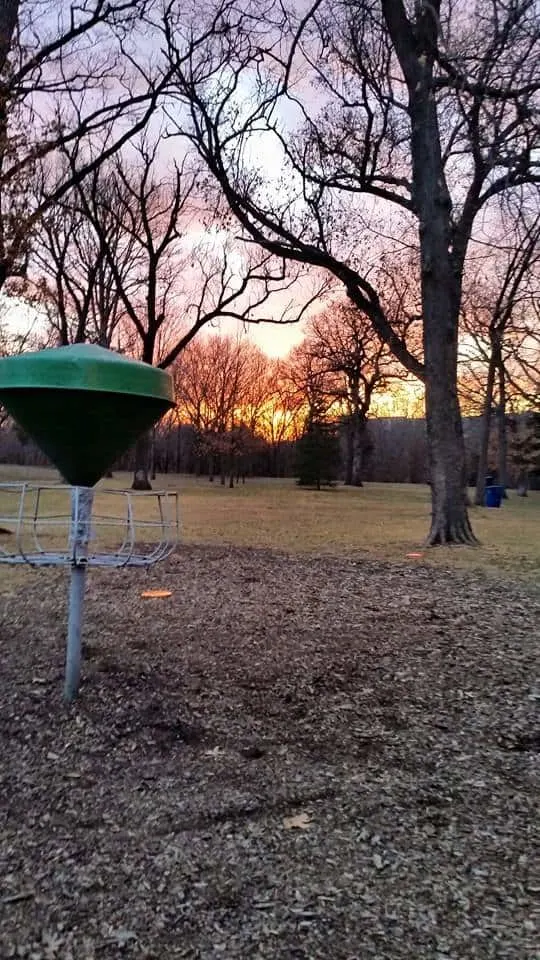 Shared by Nick Hollebrands "Last week — at Moir Disc Golf Course."