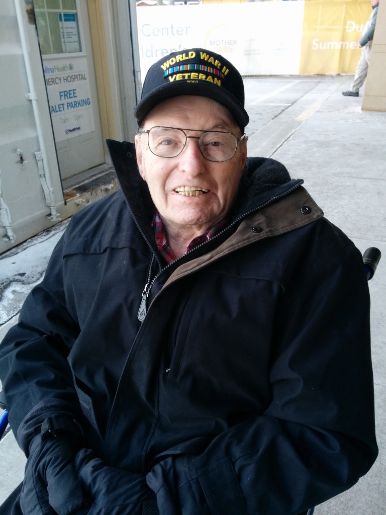 Ernie Crippen 2015 world war 2 vet mn interview