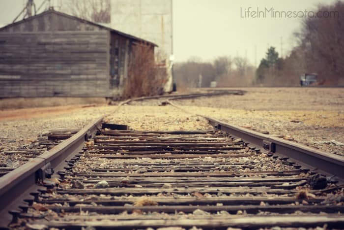 Delano Minnesota Train Tracks
