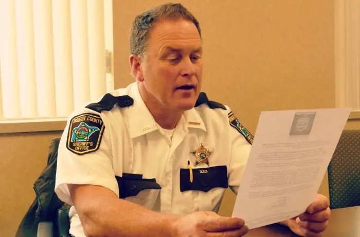 wright county minnesota sheriff department recieves thanks 2015