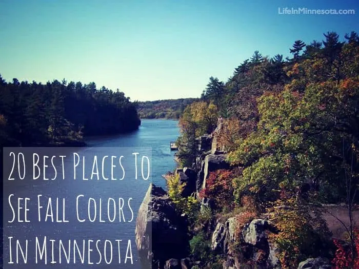 20 best top places to see changing fall colors mn