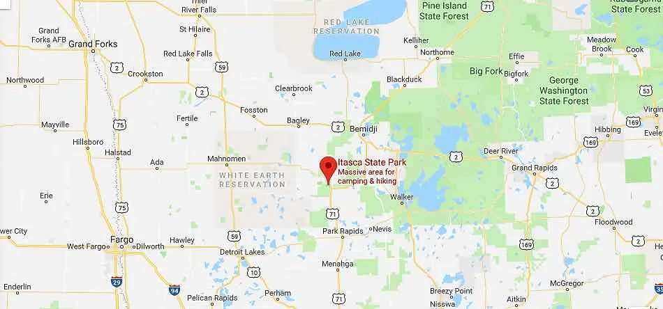 Itasca State Park MN