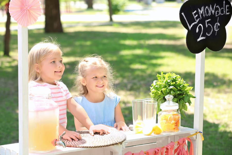 kids lemonade stand tips sales citywide mn