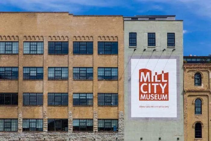 Mill City Museum is a Minnesota Historical Society museum on the banks of the Mississippi River