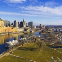 St. Paul, Minnesota on a sunny day
