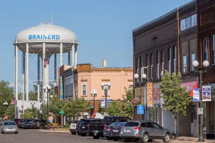 View of Brainerd, Minnesot.