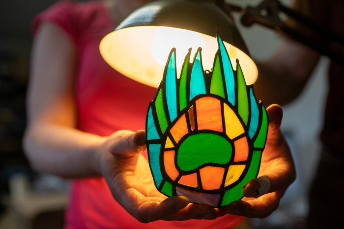 Learn how to create stained glass at one of the most creative things to do in Columbia Heights, Minnesota