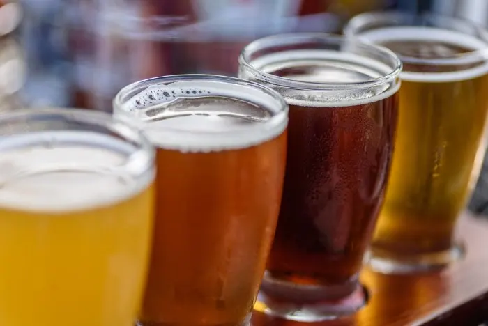 Sip a variety of craft beer at one of the most refreshing things to do in North Mankato, Minnesota