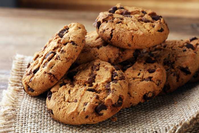 Fresh chocolate chip cookies from one of the best bakeries in Minnesota