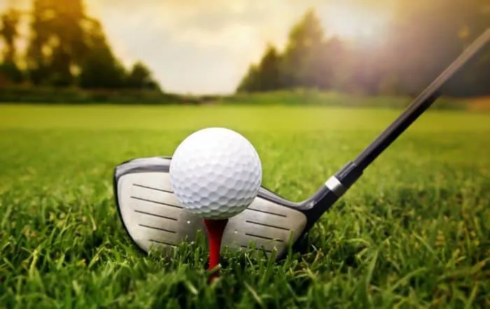 It's a beautiful day for a game of golf at Bluff Creek Golf Course; one of the best things to do in Chanhassen
