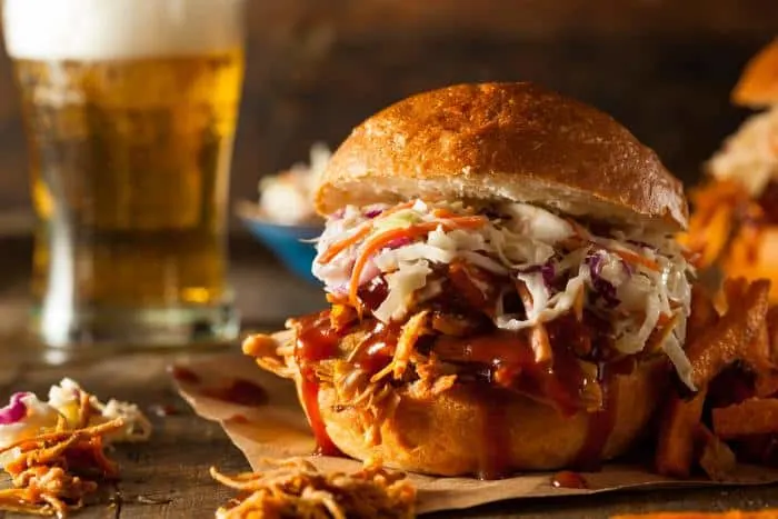 Dine out with some pulled pork at one of the most savory things to do in East Bethel, Minnesota