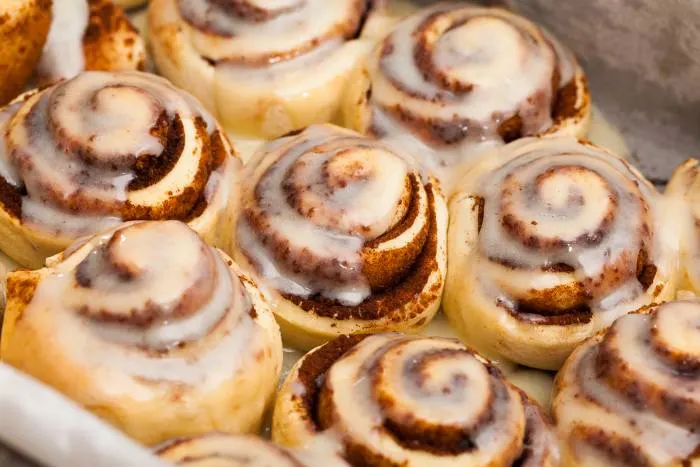 Fresh cinnamon rolls for breakfast? Absolutley!