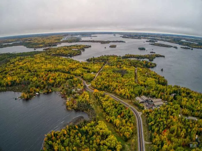 Enjoy an abundance of fish and shoreline at Lake Vermilion; one of the best spots for shore fishing in Minnesota
