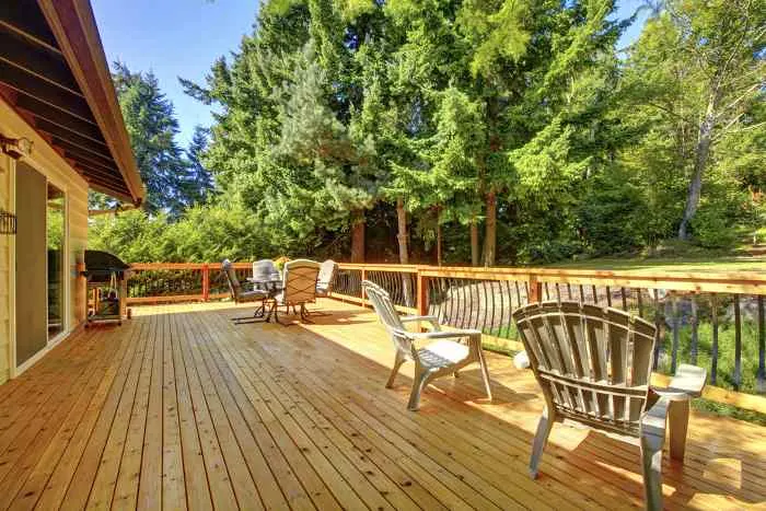 Beautiful deck staining from one of the best painting companies in Minnesota 