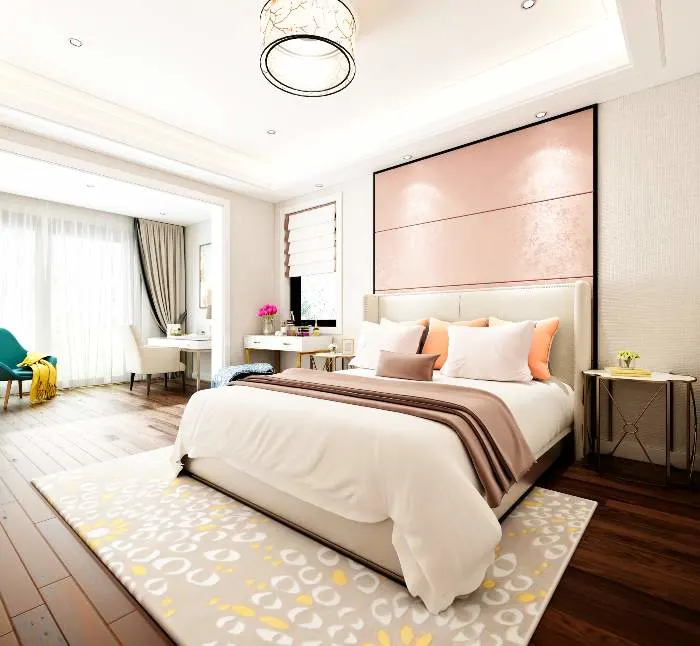 Luxury hotel room