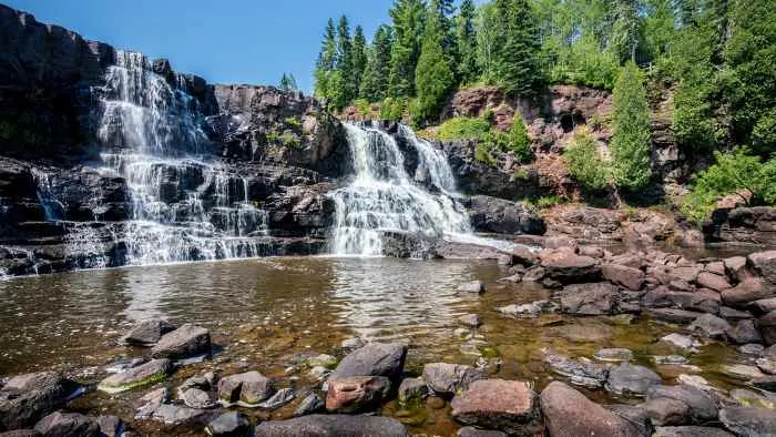 Gooseberry Middle Falls, North Shore of Lake Superior