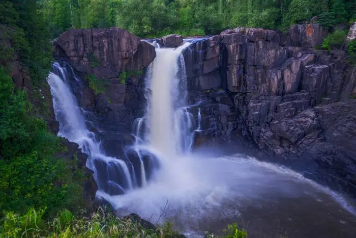High Falls in Grand Portage State Park