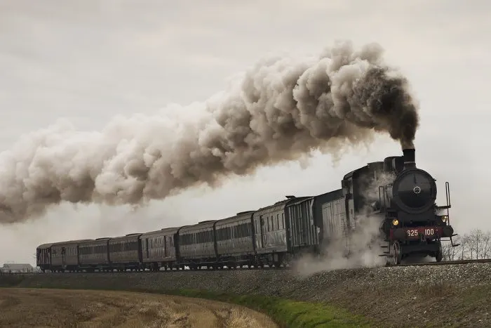 The steam train was an important part of the history of St Paul MN