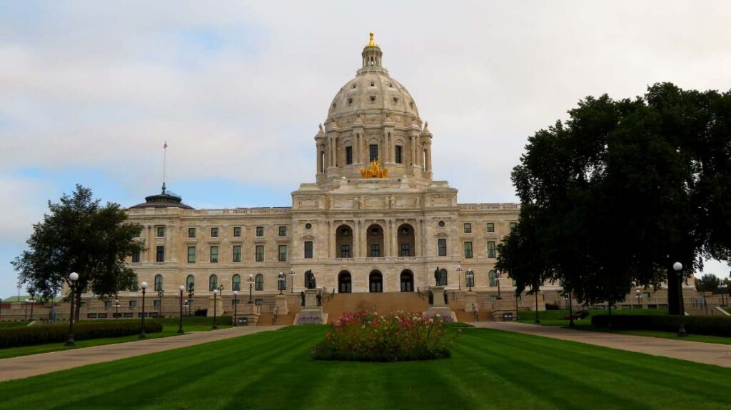 Minnesota State Capitol in St Paul, Minnesota
