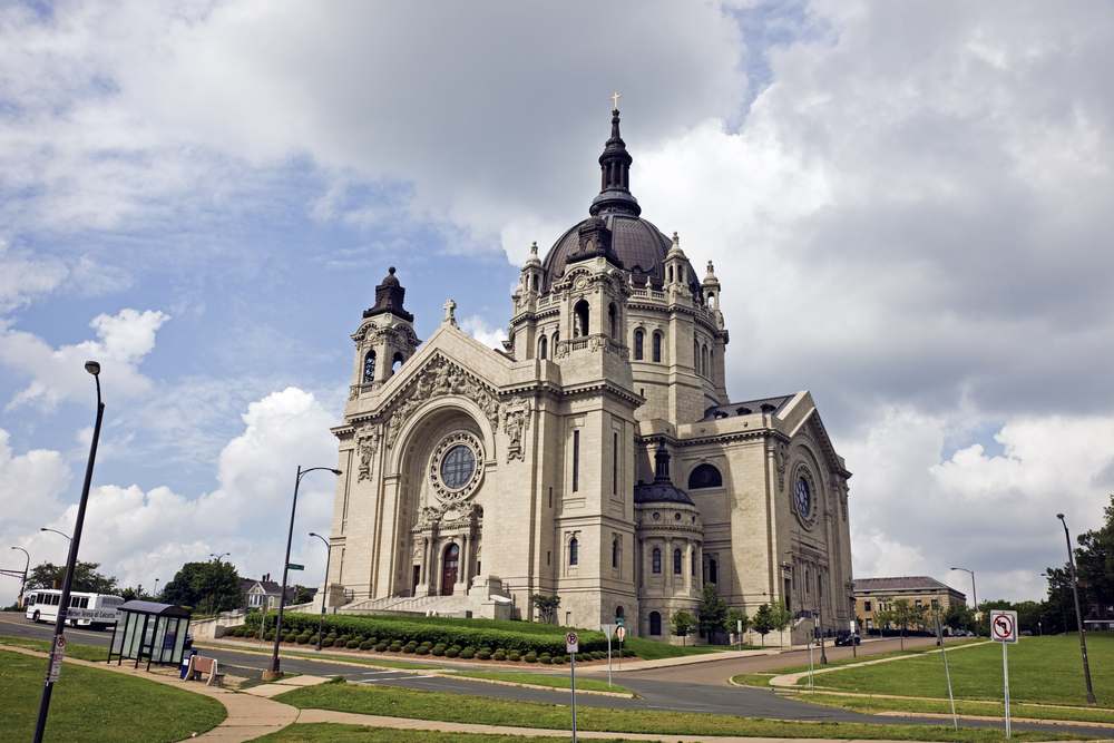 The Cathedral of St. Paul is one of the best Minnesota Landmarks you need to see.