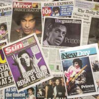 Newspaper articles about Prince