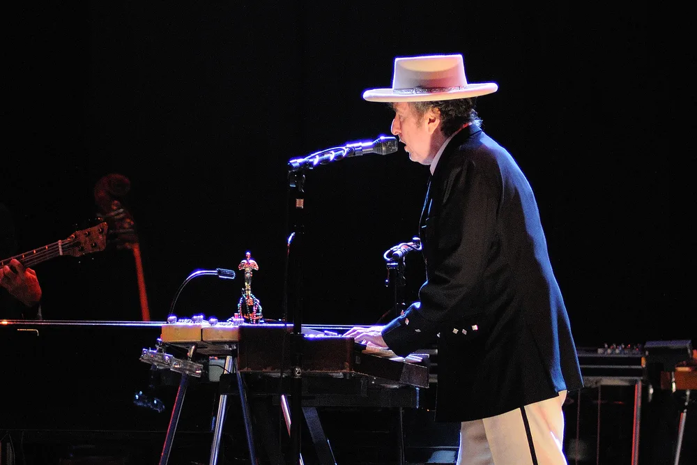 Bob Dylan performs at FIB on July 13, 2012 in Benicassim, Spain