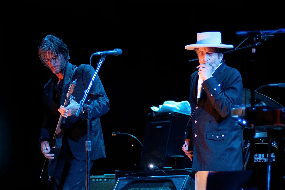 Bob Dylan performs at FIB on July 13, 2012 in Benicassim, Spain.