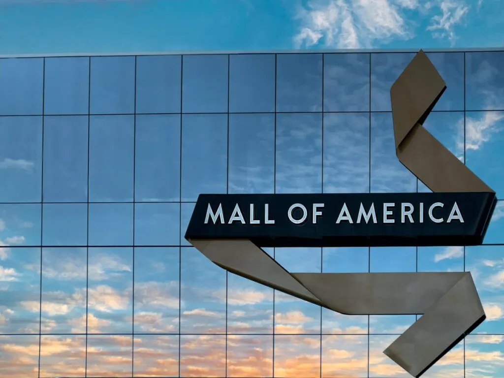 Mall of America building.