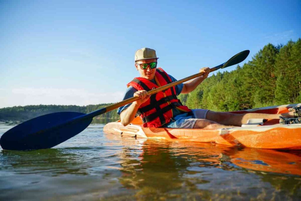 Kayaking on the Crow River