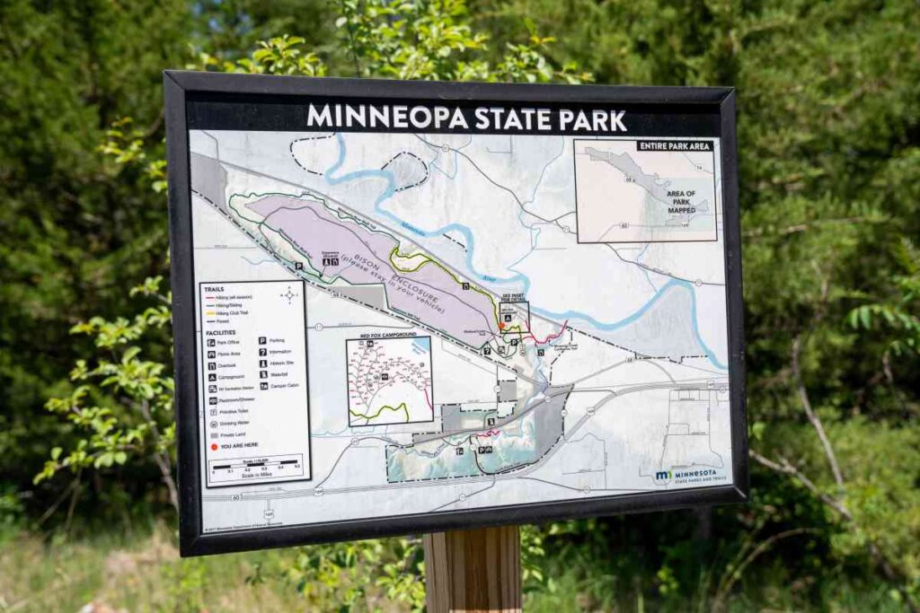 Minneopa State Park Map
