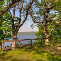 A view from Frontenac State Park.