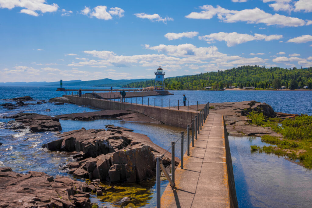 Grand Marais Lighthouse.