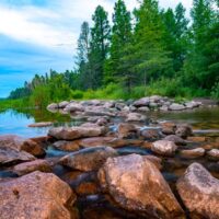 Itasca State Park view.