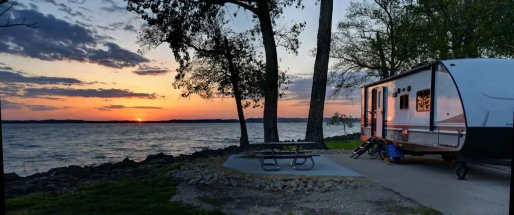 Campground at Old Mill State Park