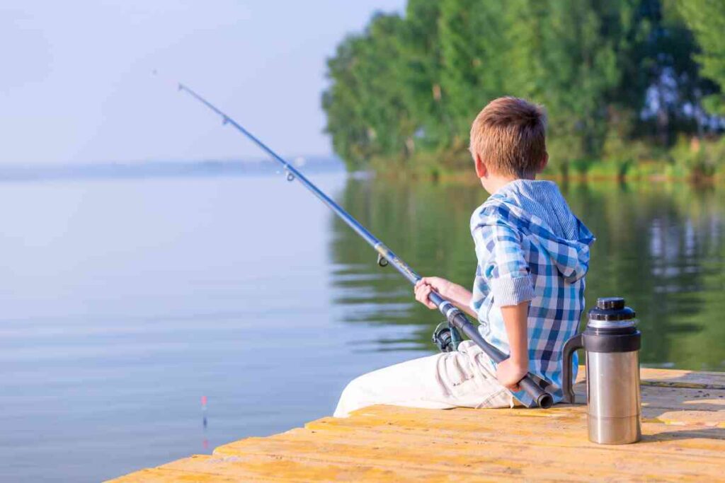 Lake Vermilion Fishing on a Dock