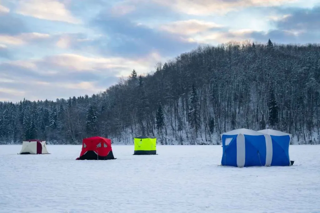 Walleye Ice Fishing Shelters