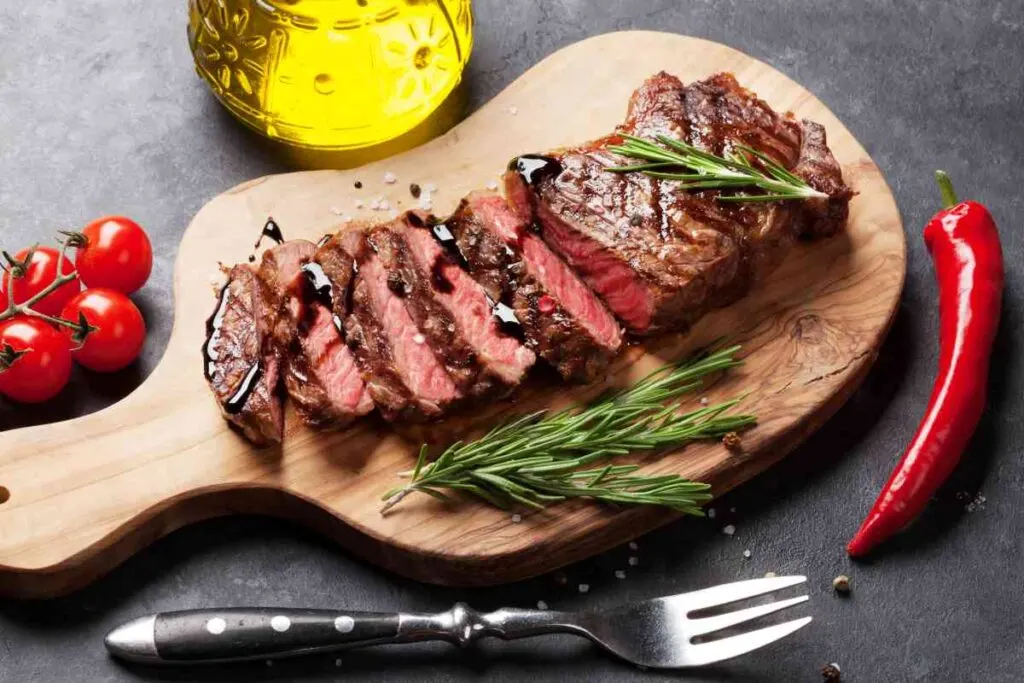 Sirloin from a small town restaurant