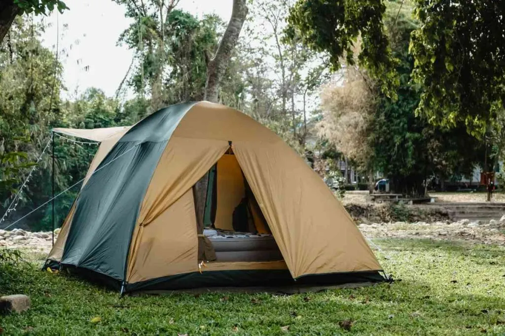 Tent Camping at Zippel Bay State Park