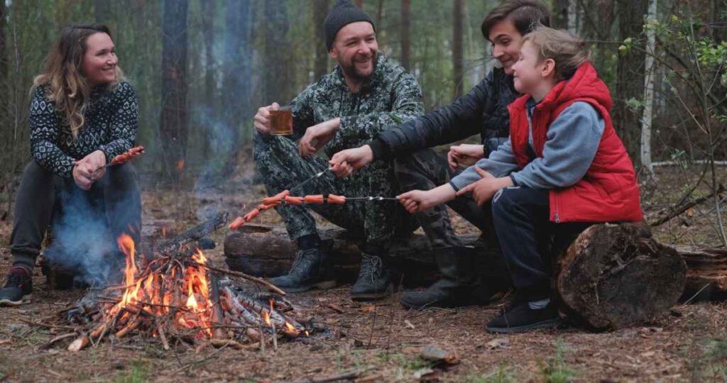 A Family Enjoying Maplewood State Park