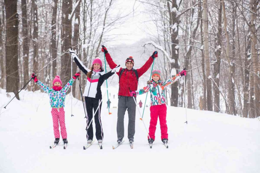 Cross Country Skiing at Camden State Park