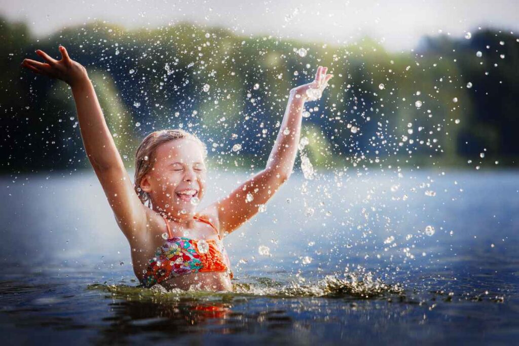 Lake Swimming at Whitewater State Park