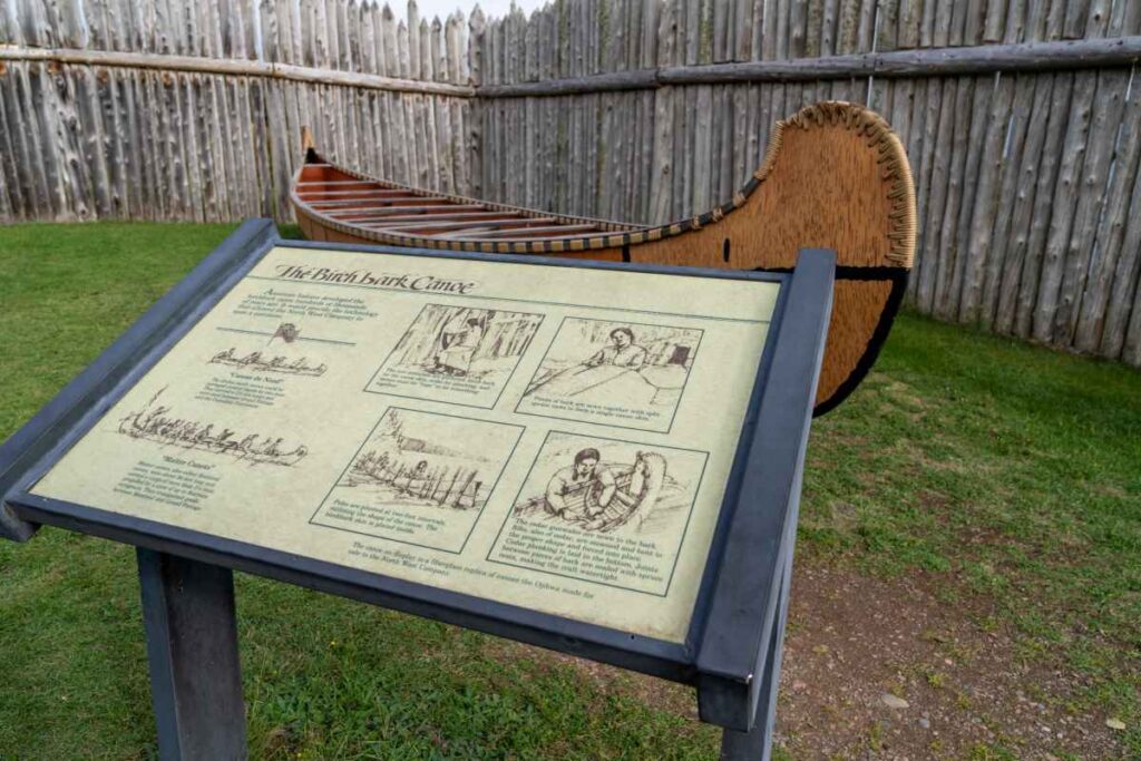 Ojibwe Monument in Minnesota