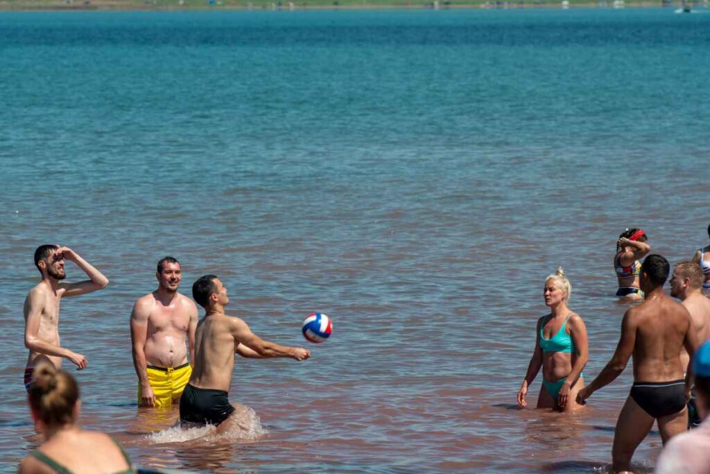 Volleyball on Lake Vermilion